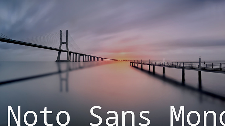Noto Sans Mono Font