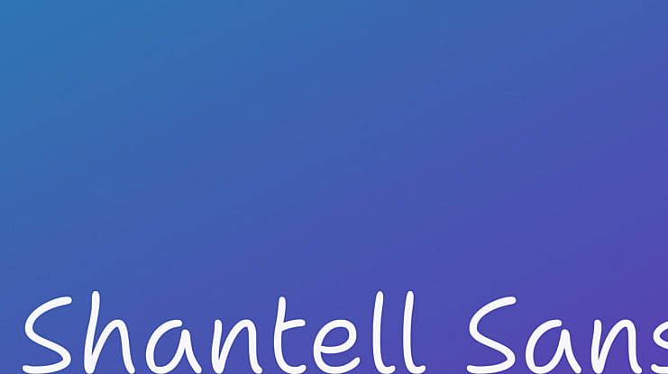 Shantell Sans Font Family