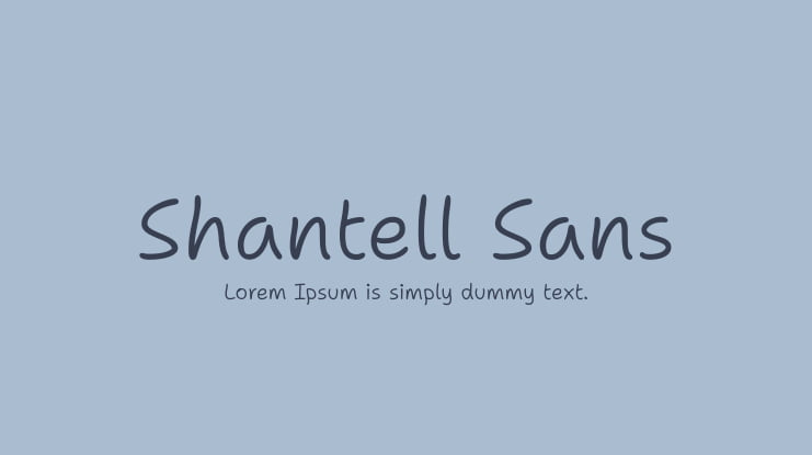 Shantell Sans Font Family