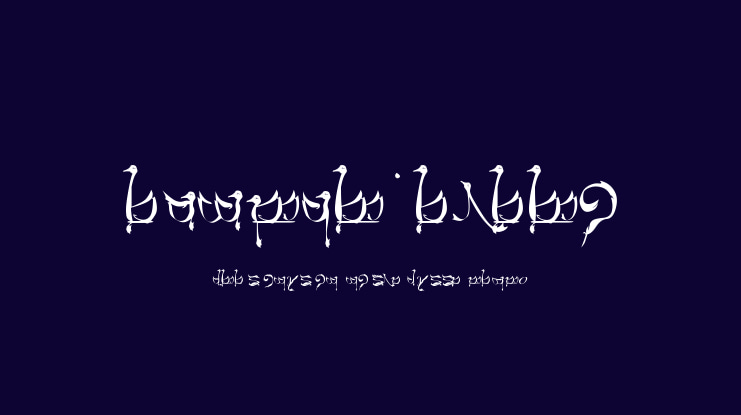 Tengwar Teleri Font