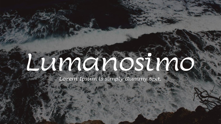 Lumanosimo Font