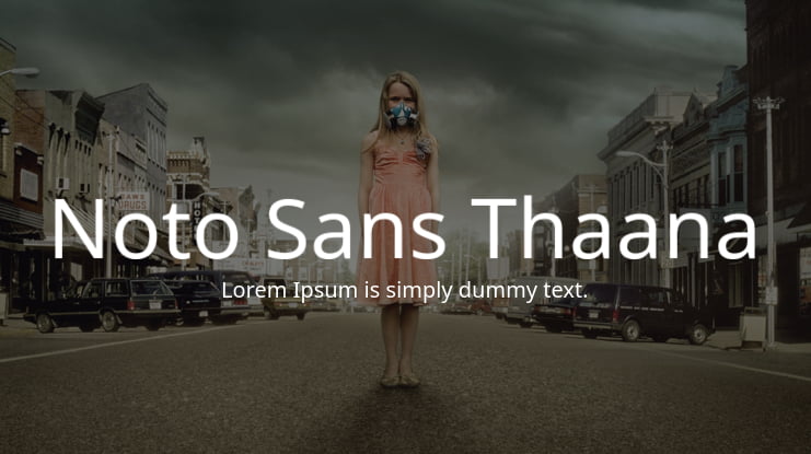 Noto Sans Thaana Font
