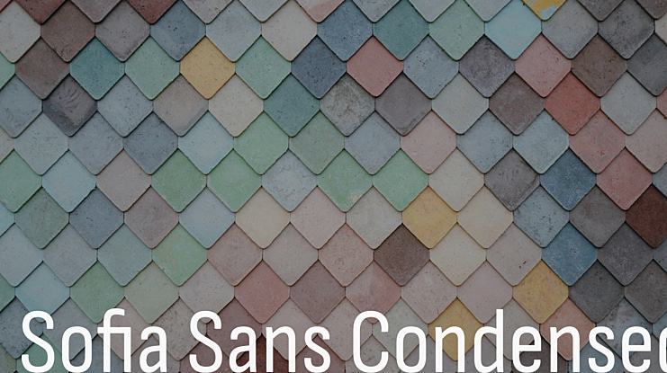 Sofia Sans Condensed Font Family