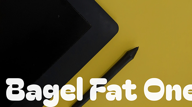 Bagel Fat One Font