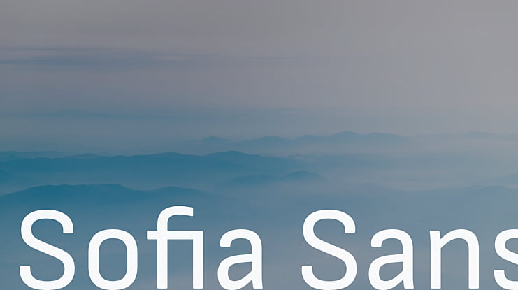 Sofia Sans Font Family