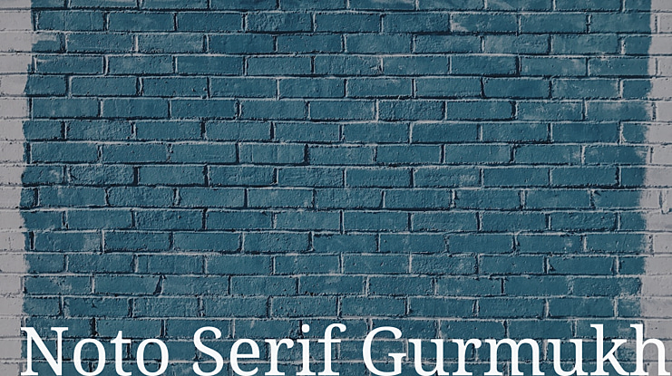 Noto Serif Gurmukhi Font