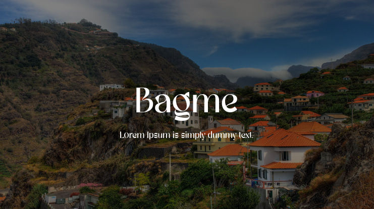 Bagme Font