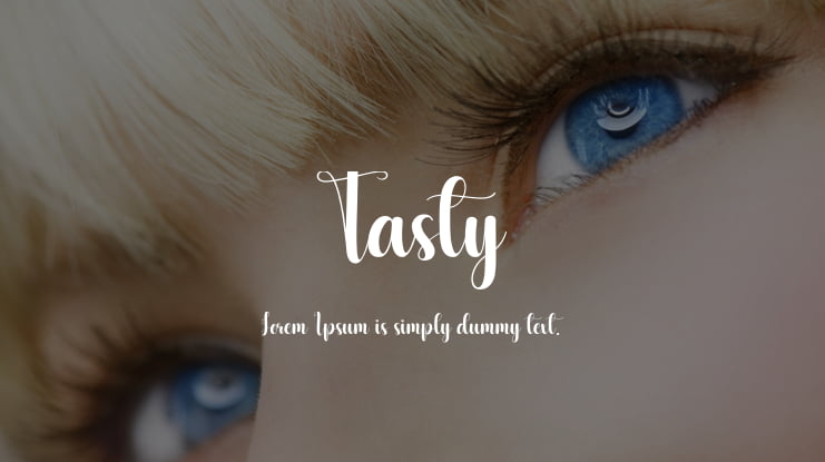 Tasty Font