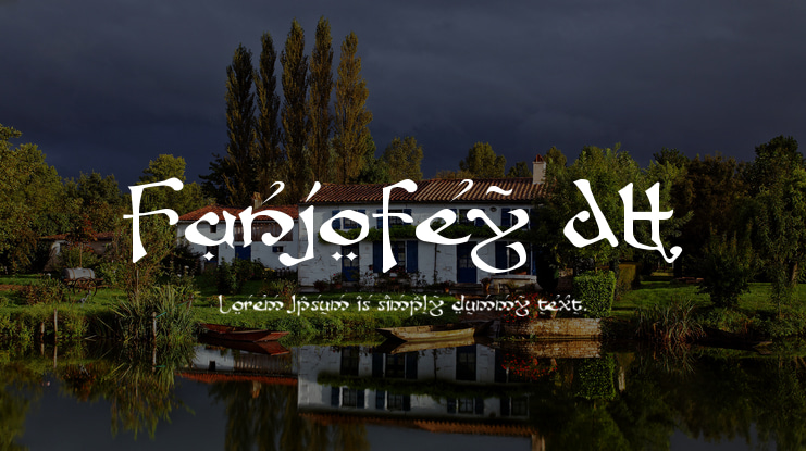 Fanjofey AH Font Family