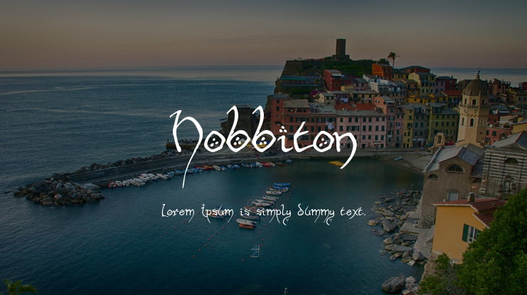 Hobbiton Font