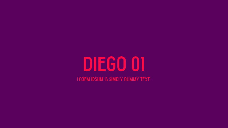 Diego 01 Font