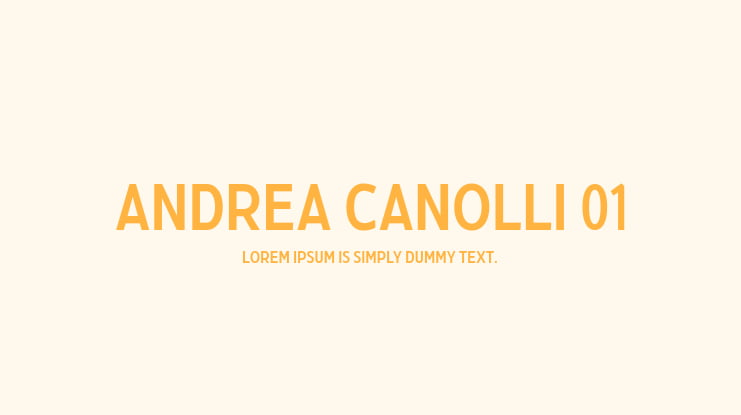 Andrea Canolli 01 Font