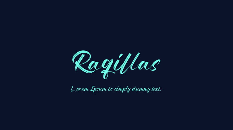 Raqillas Font