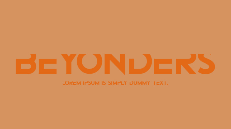 Beyonders Font Family