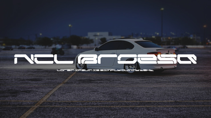 NCL Broesq Font