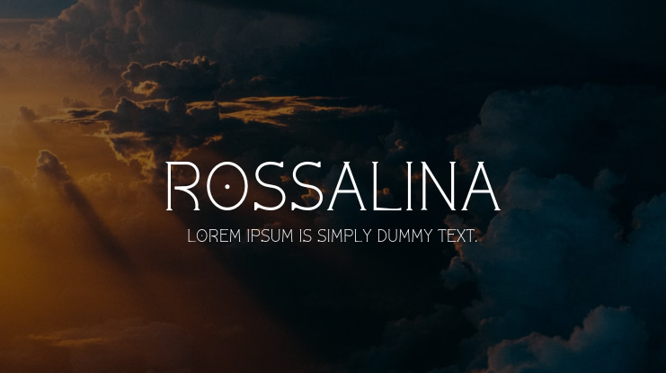 Rossalina Font