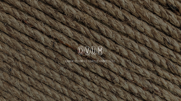 Ovum Font