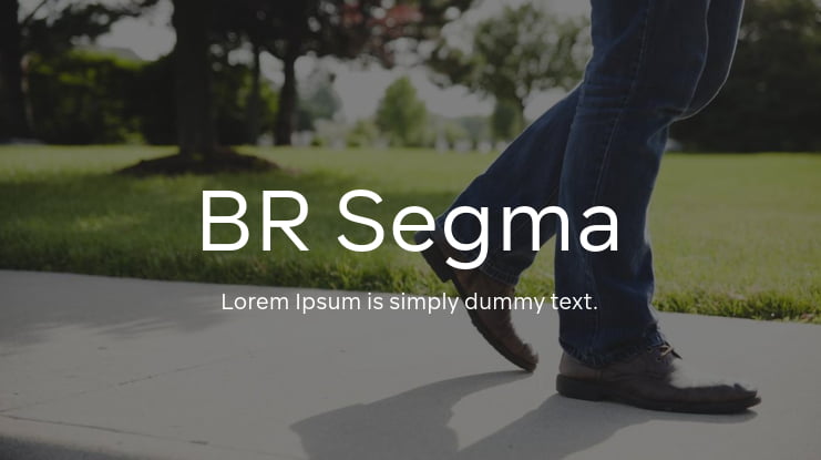 BR Segma Font Family