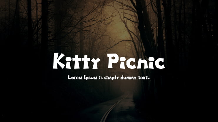 Kitty Picnic Font