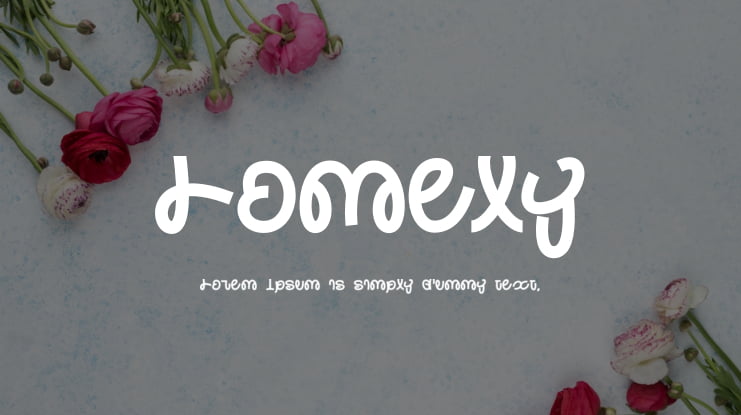 Lomely Font