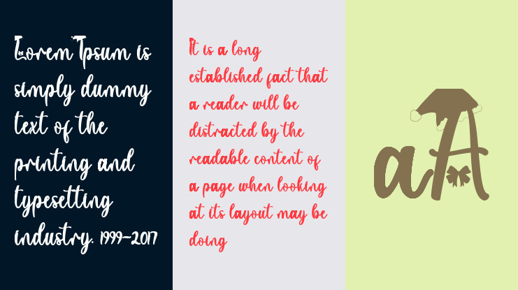 Christmas Laurent Font