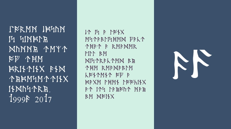 Moon Runes Font