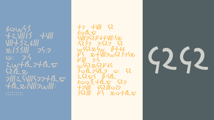 Meroitic Demotic Font