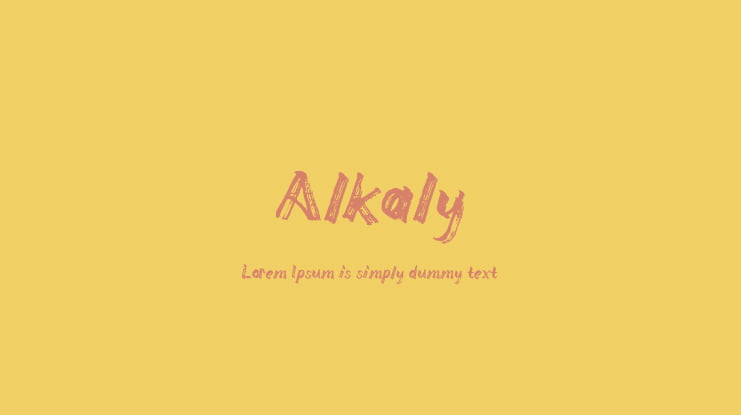 Alkaly Font