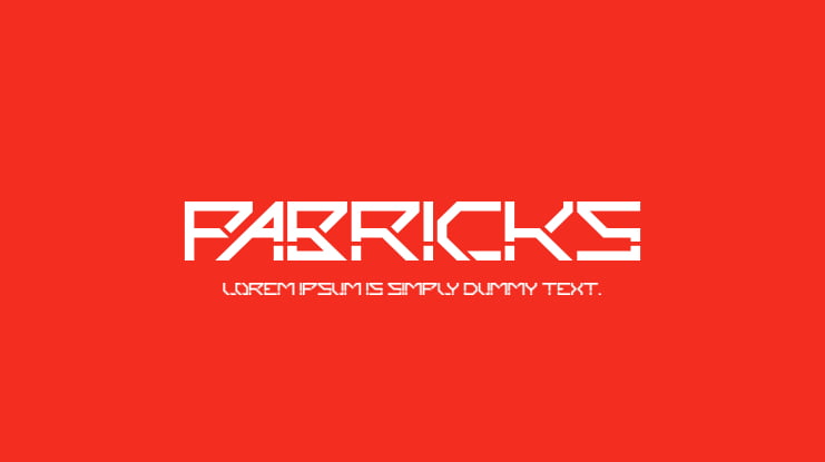 Pabricks Font