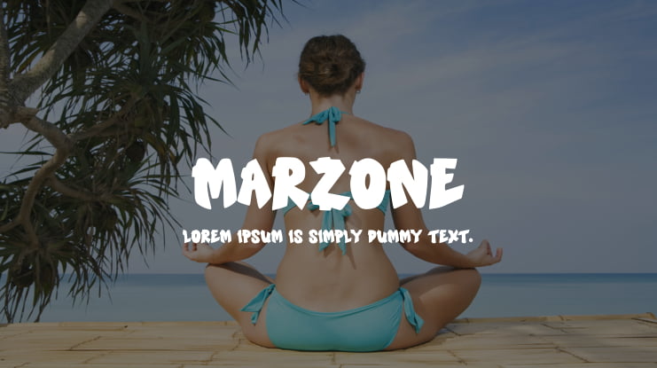 Marzone Font