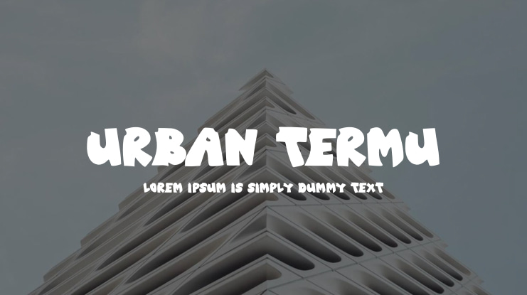 Urban Termu Font