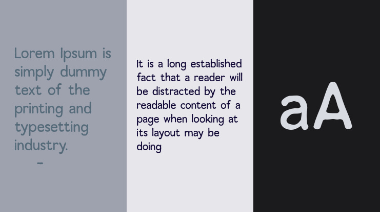 Thirty Sans Font Family