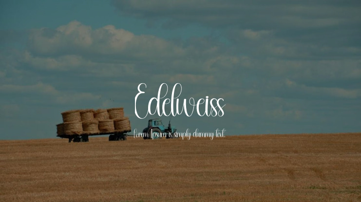 Edelweiss Font