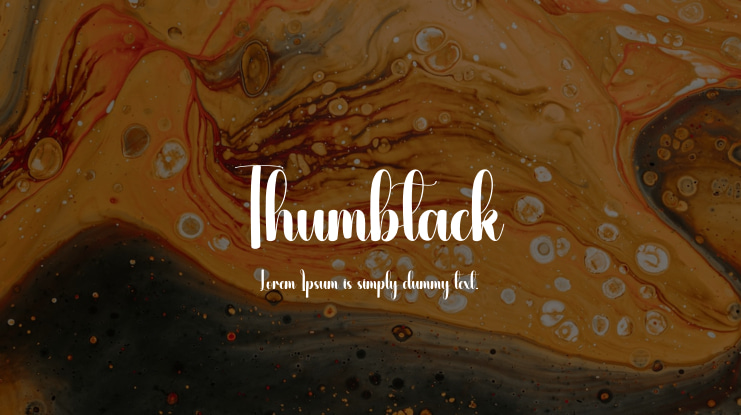 Thumbtack Font