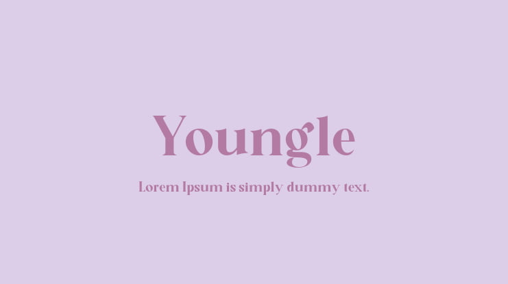 Youngle Font
