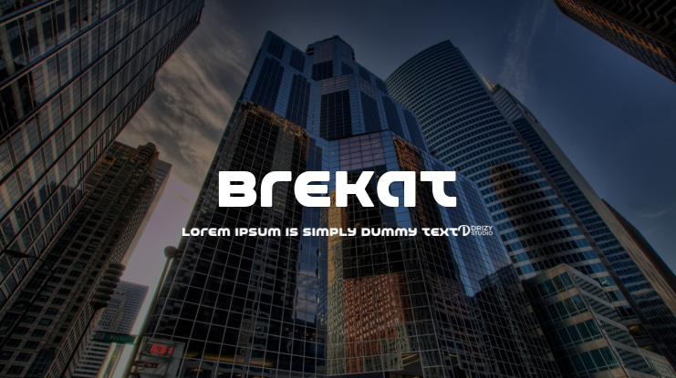 Brekat Font