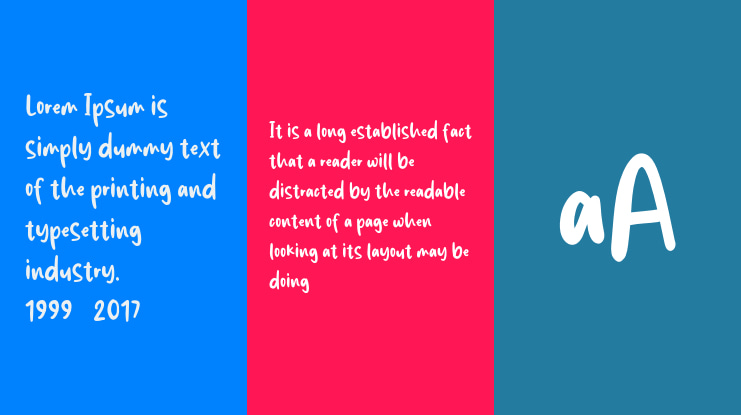 Rainbow Symphony Font