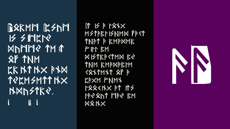 Runes Font