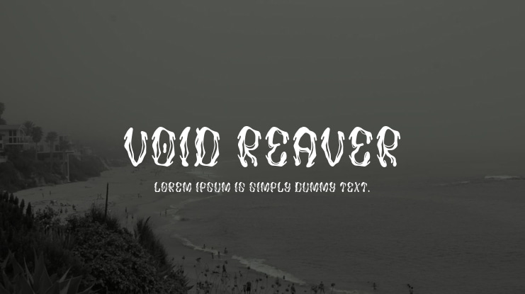 Void Reaver Font