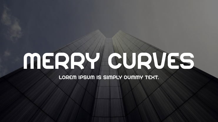Merry Curves Font