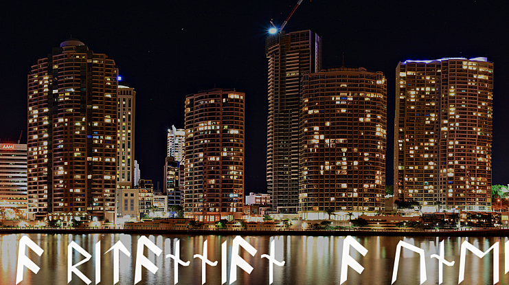 Britannian Runes Font