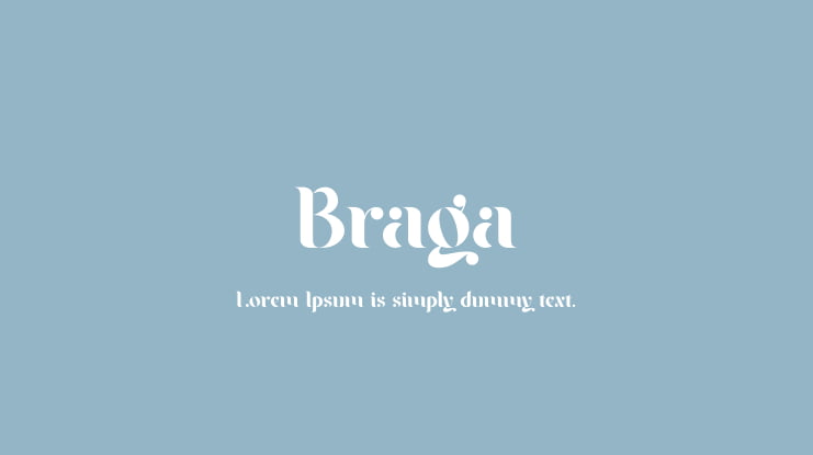 Braga Font