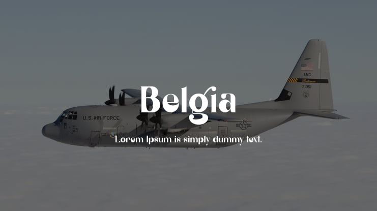 Belgia Font