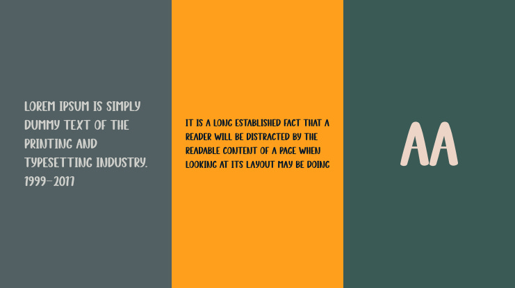 Information Boards Font