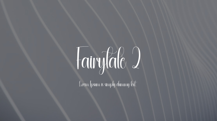 Fairytale 2 Font