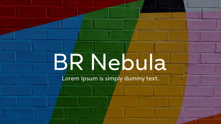 BR Nebula Font Family