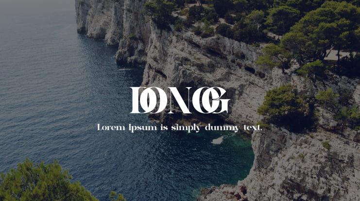 DONOG Font Family