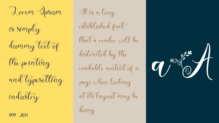 Christmas Garden Font