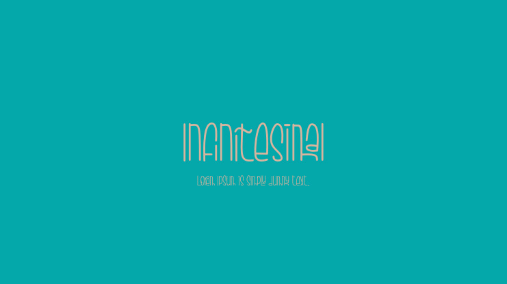 Infinitesimal Font