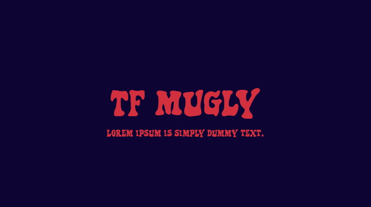 TF Mugly Font